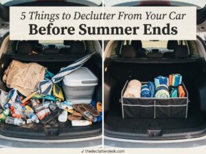 5 Sneaky Things to Declutter From Your Car Before Summer Ends